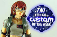 TNI Cool Custom of the Week - Janine Melnitz in Ghostbusters Uniform Action Figure by John Harmon Mint Condition Customs