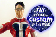 TNI Cool Custom of the Week - Stephen Colbert's Tek Jansen Action Figure by John Harmon Mint Condition Customs