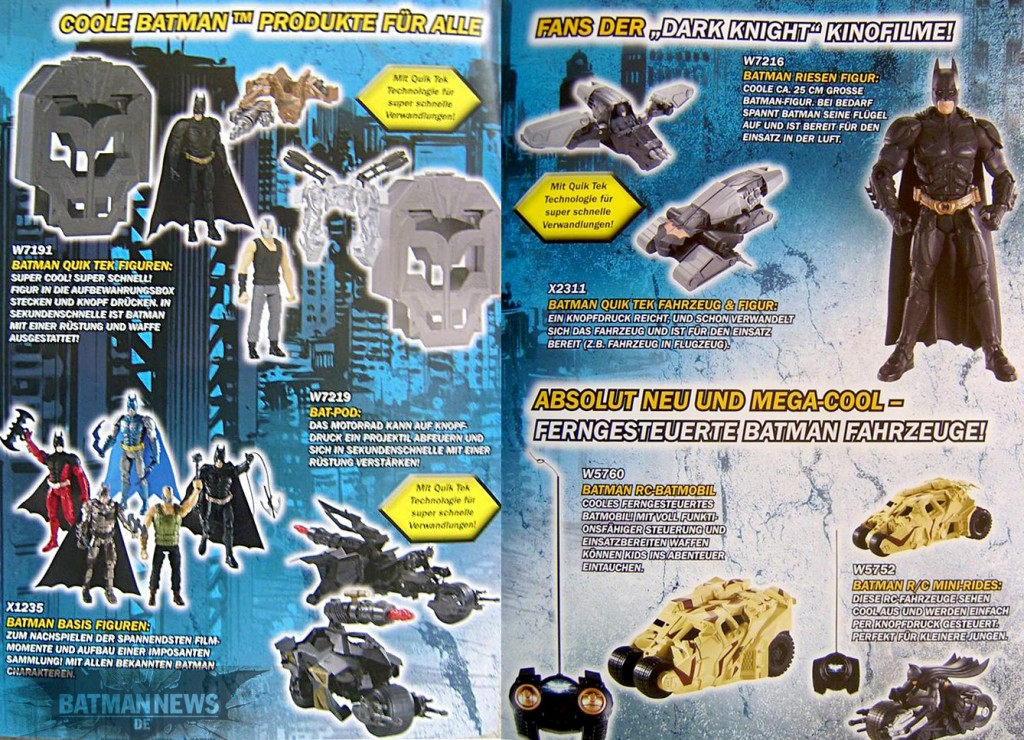 News - First look at Mattel's Dark Knight Rises Toys - Mint