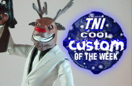 TNI Cool Custom of the Week - Rudolph the Hitman Reindeer by John Harmon Mint Condition Customs