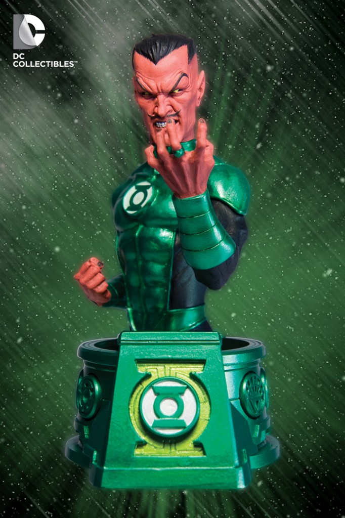 DC Direct Collectibles Blackest Night Sinestro Bust Green Lantern Comics