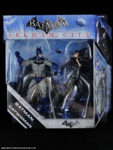 Mattel Batman Legacy Arkham City Asylum 2 Pack Batman Catwoman 6" Action Figure