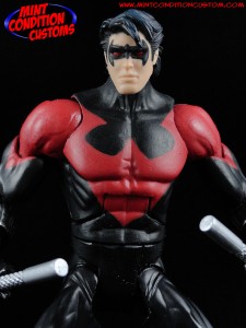 DC Universe 6" Nightwing New 52 Mattel Mint Condition Custom Action Figure John Harmon