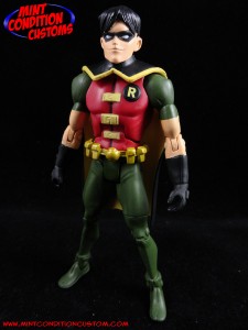 DC Universe 6" Robin Young Justice Teen Titans Mattel Mint Condition Custom Action Figure John Harmon