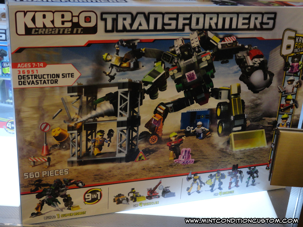 BotCon 2012 - Transformers Kreo - Giant Devastator Being Released