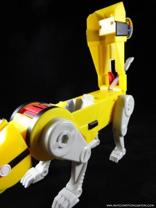 Mattel 23" Voltron Yellow Lion GoLion Hunk Robot