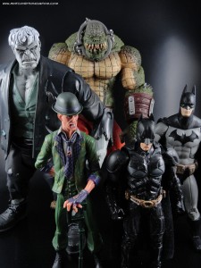DC Direct Colllectibles Batman Arkham Asylum City Deluxe Action Figure Killer Croc 9.5"