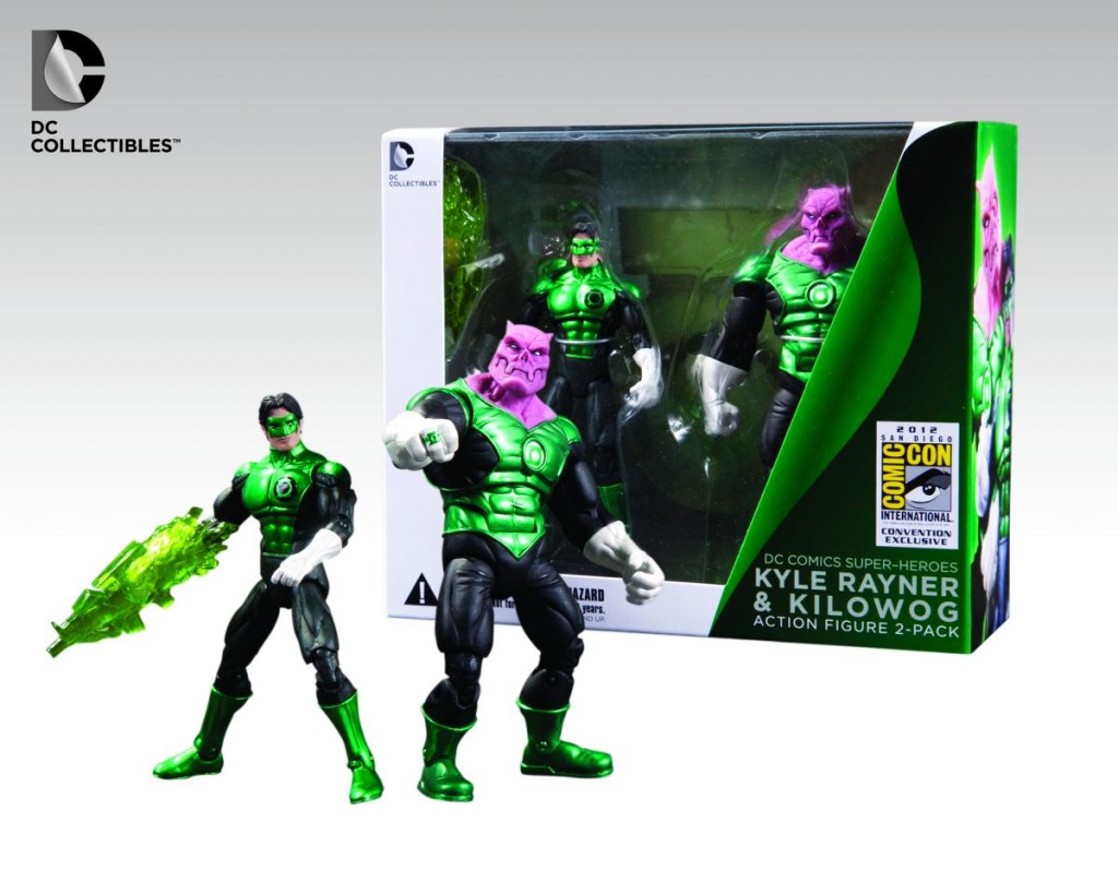 DC Collectibles San Diego Comic-Con 2012 Exclusive Green Lantern Kyle Rayner & Kilowog 2 pack