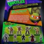 2012 Nickelodeon Teenage Mutant Ninja Turtles TMNT Michelangelo Card Back and Bio