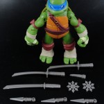 2012 Nickelodeon Teenage Mutant Ninja Turtles TMNT Leonardo with accessories
