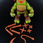 2012 Nickelodeon Teenage Mutant Ninja Turtles TMNT Michelangelo with accessories