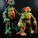 Comparison of New Nickelodeon TMNT Michelangelo to NECA TMNT Michelangelo