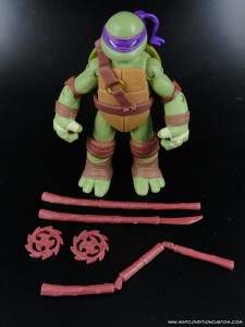 2012 Nickelodeon Teenage Mutant Ninja Turtles TMNT Donatello with accessories