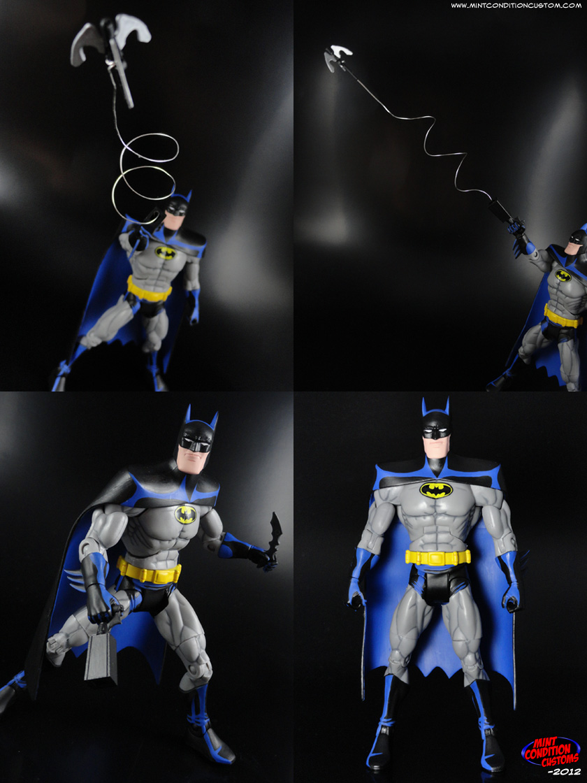 Custom Batman The Animated Series Style 6" DC Universe Action Figure