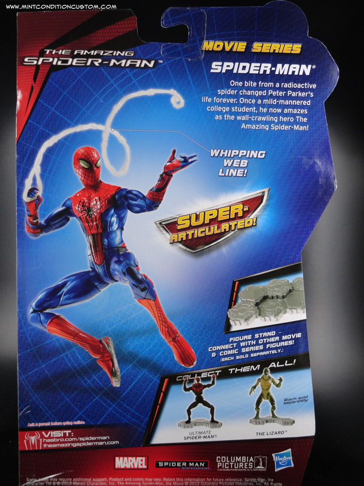 The Amazing Spider-man Movie Series 6 Action Figure Walmart