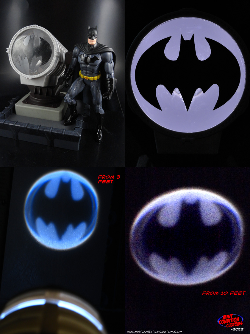 Custom Bat Signal (Classic Emblem) 6 Scaled DC Universe Display