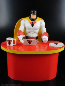 Jazwares Space Ghost Hanna Barbera 6" Action Figure with with Coast to Coast Toycom Accessories