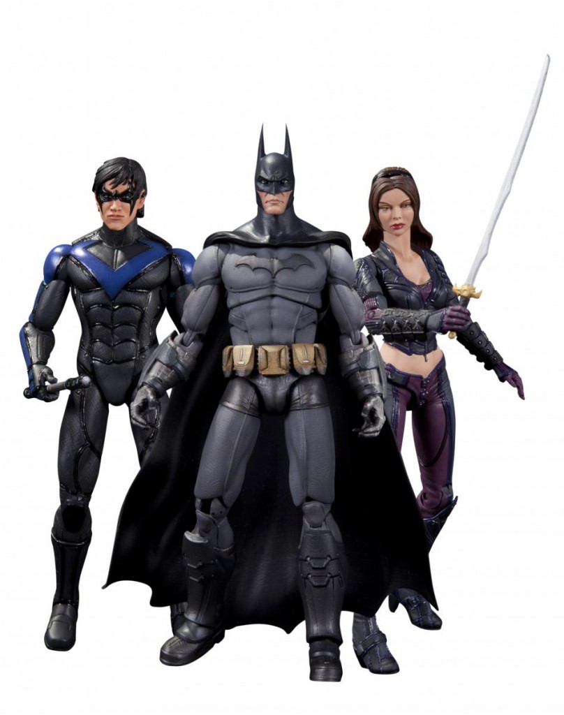 DC Collectibles Batman Arkham City Series 4 Nightwing Talia Al Ghul
