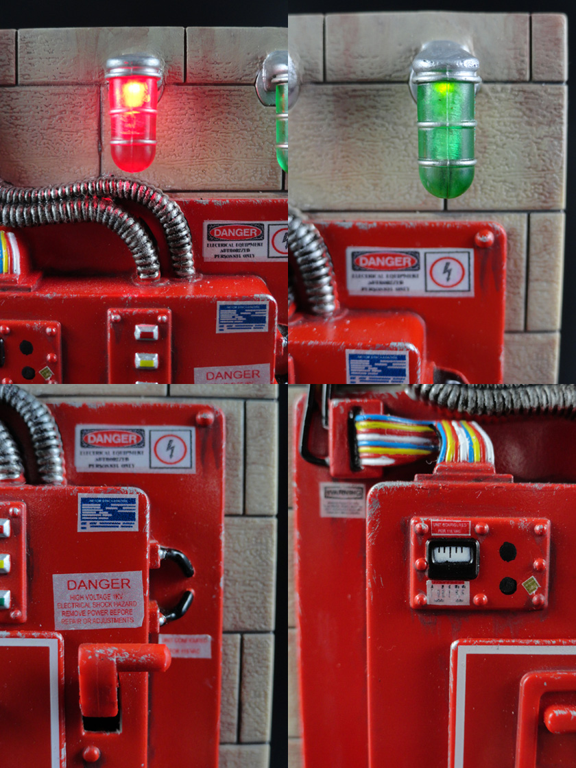 Custom Ghostbusters 6" Scale Mattel Containment Unit Lights Sounds