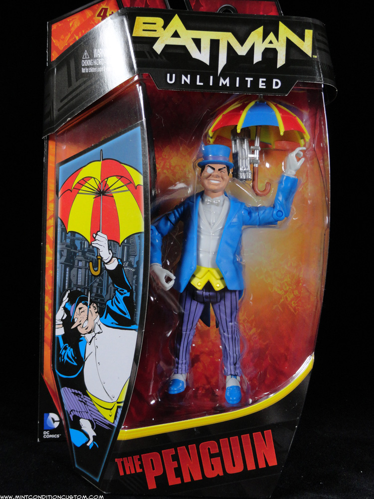 Batman Unlimited The Classic Penguin Action Figure by Mattel 7
