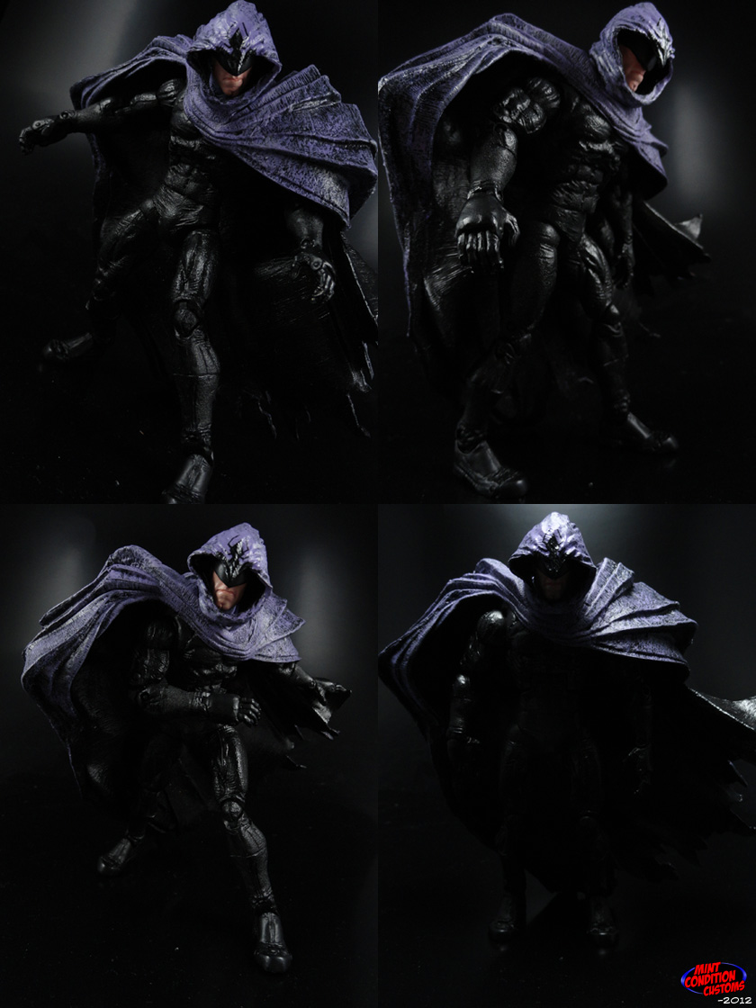 Custom Shroud 6" Marvel Legends Action Figure Collage