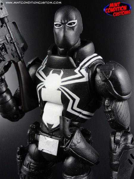 Custom Flash Thompson Venom 6" Marvel Legends Action Figure