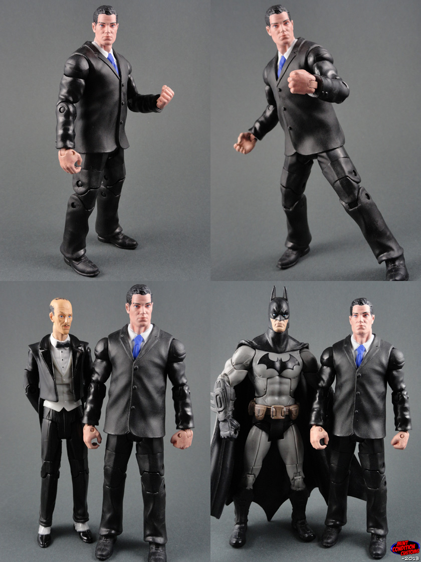 Custom Bruce Wayne (Arkham City Style) 6" DC Universe Action Figure