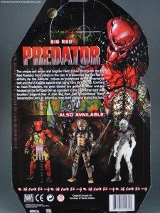 NECA Big Red Predator 7" Action Figure