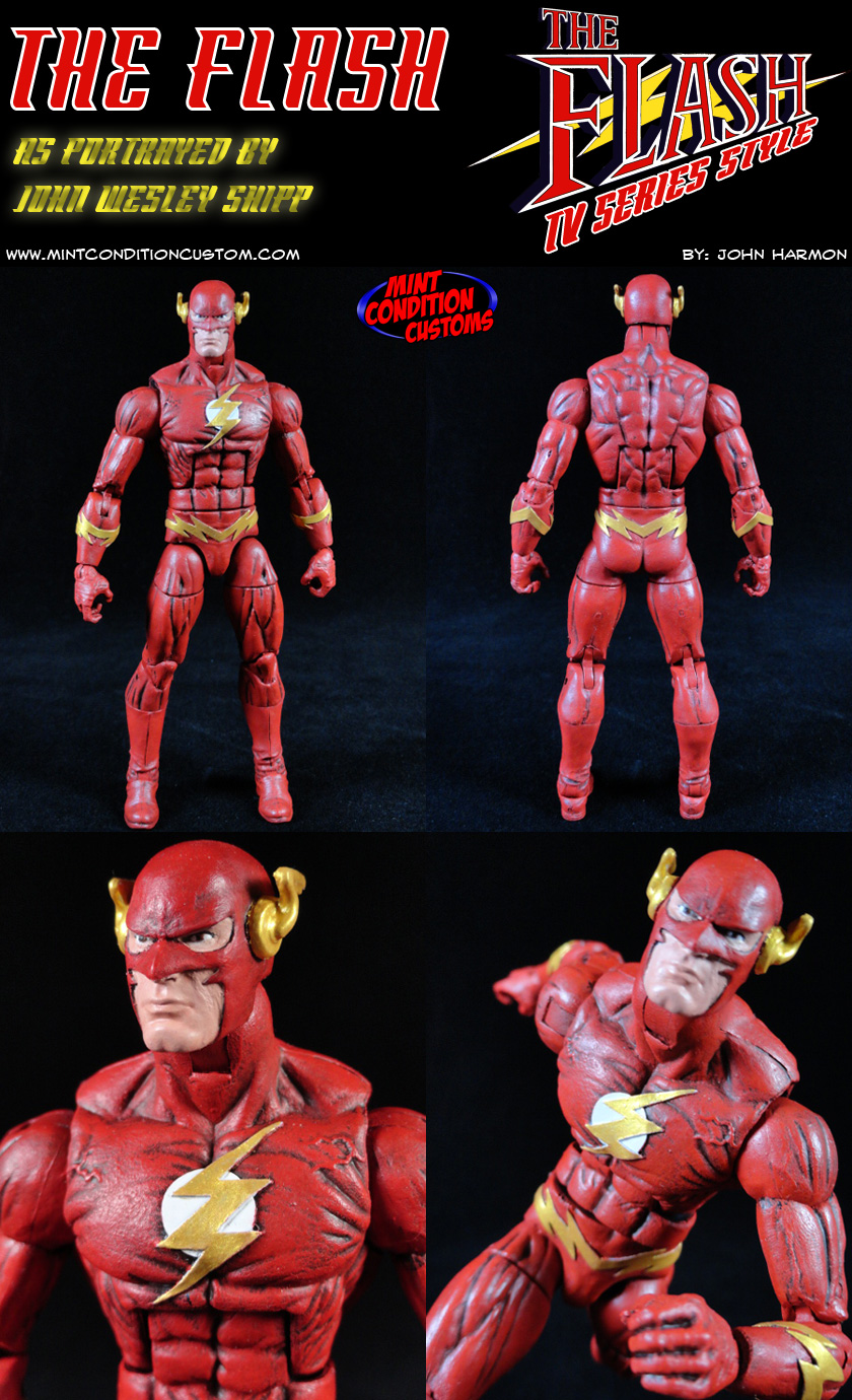 Custom The Flash (TV Series Style) 6" DC Universe Action Figure