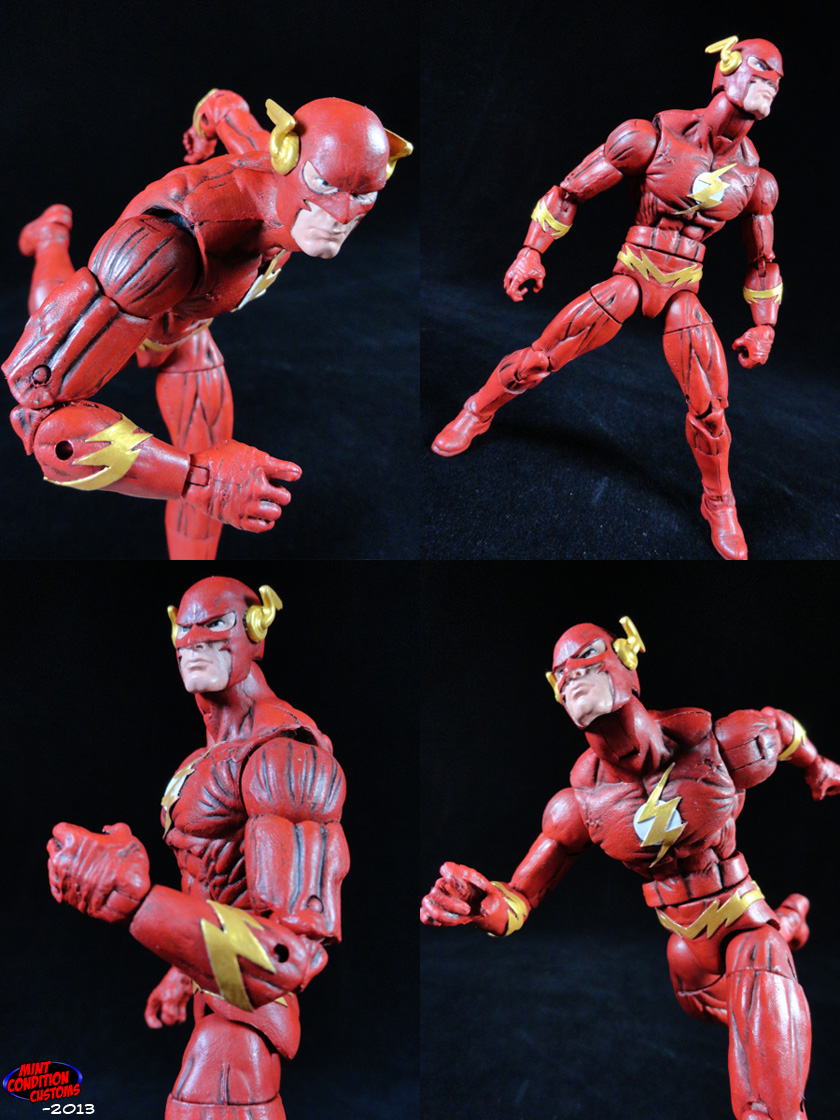 Custom The Flash (TV Series Style) 6" DC Universe Action Figure