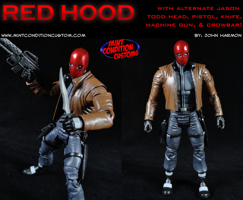 Custom Red Hood (Jason Todd) 6" DC Universe Action Figure