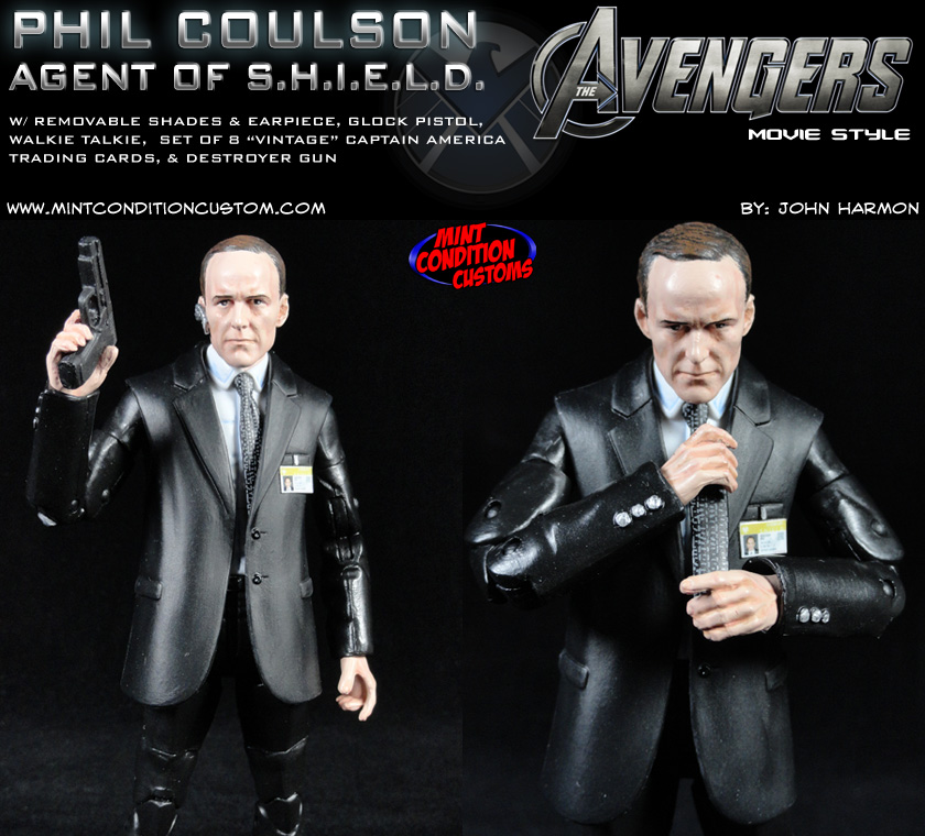 Hot Toys Agent Phil Coulson THE AVENGERS Figure