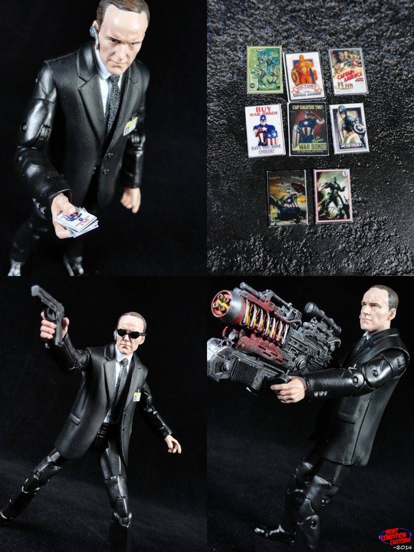 Custom Agent Phil Coulson (Movie Style) Marvel Legends Action