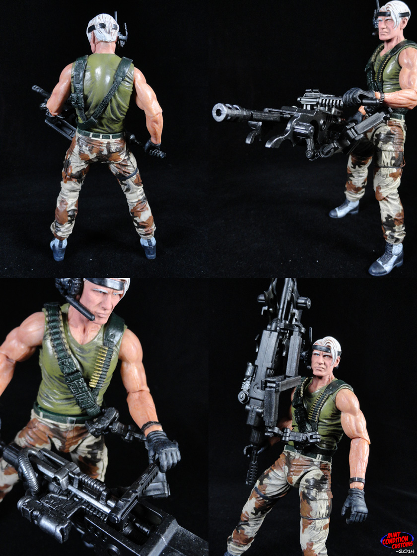 Custom Aliens Drake (Kenner Style) NECA Action Figure