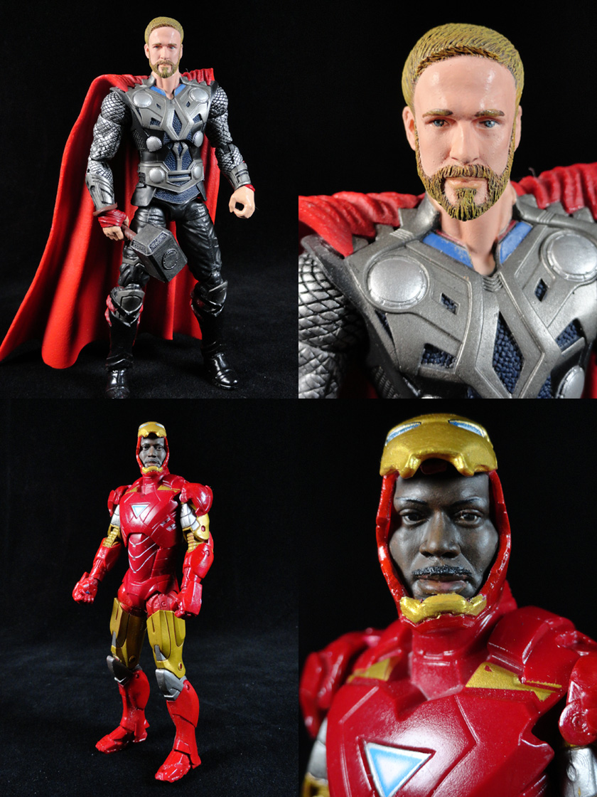 Wedding Avengers (Groomsmen Gifts) Custom Action Figures