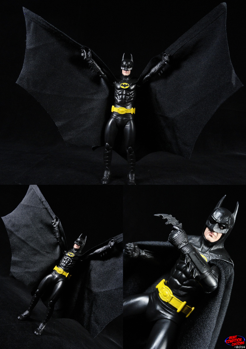Custom Batman 1989 Movie Style DC Universe Action Figure