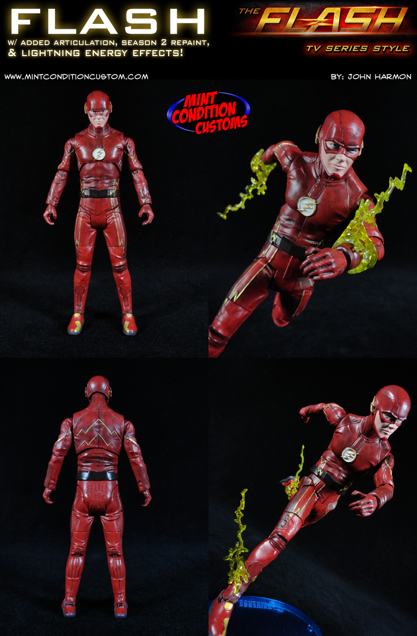 The Flash TV Series Season 2 DC Universe Custom Action Figure