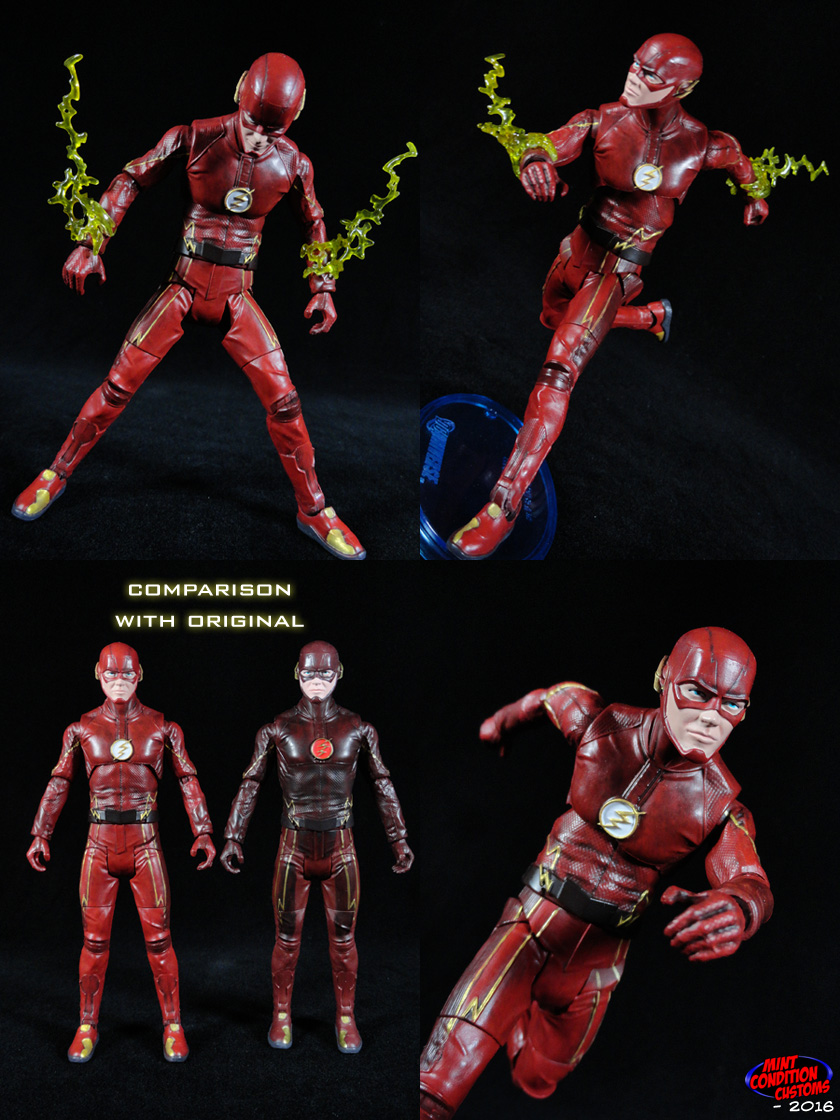 The Flash TV Series Season 2 DC Universe Custom Action Figure