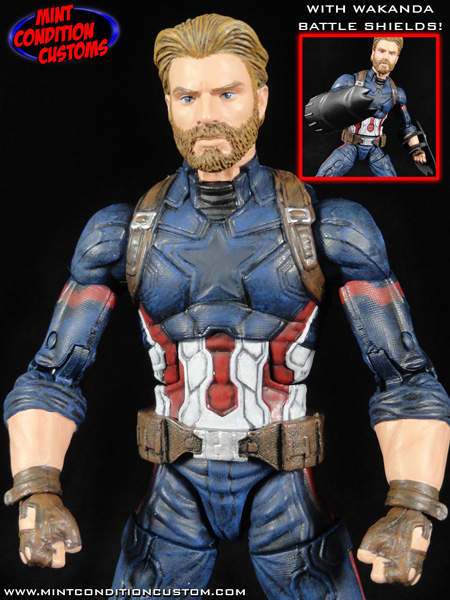 Captain America Avengers Infinity War Marvel Legends Custom Action Figure
