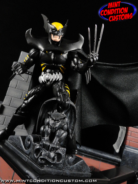Dark Claw Batman/Wolverine Hybrid Amalgam Comics 6" Marvel Legends Action Figure