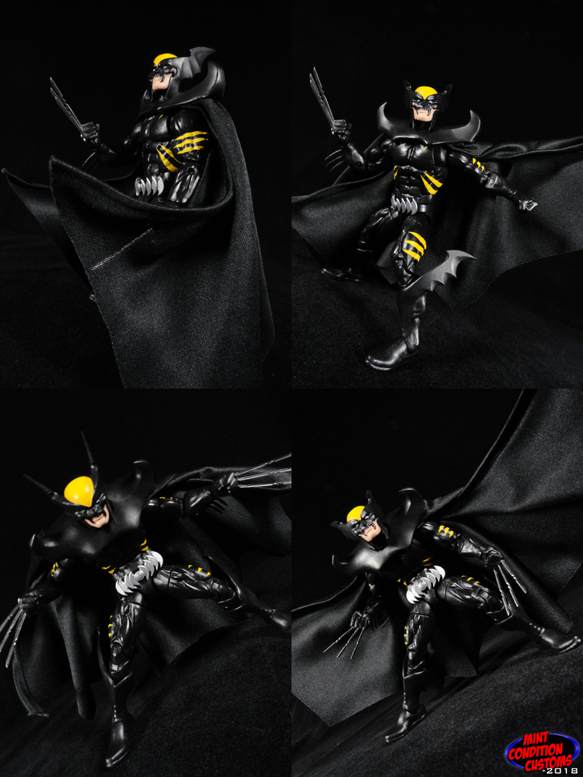 Dark Claw Batman/Wolverine Hybrid Amalgam Comics Marvel Legends Action Figure